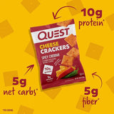 Quest Nutrition Protein Cheese Crackers - Spicy Cheddar