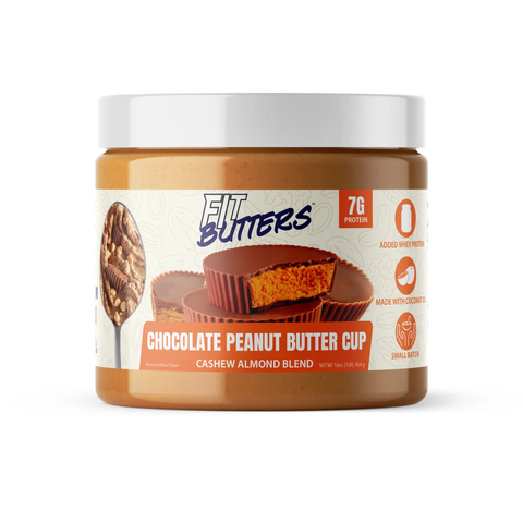 Fit Butters Chocolate Peanut Butter Cup Cashew Almond Butter