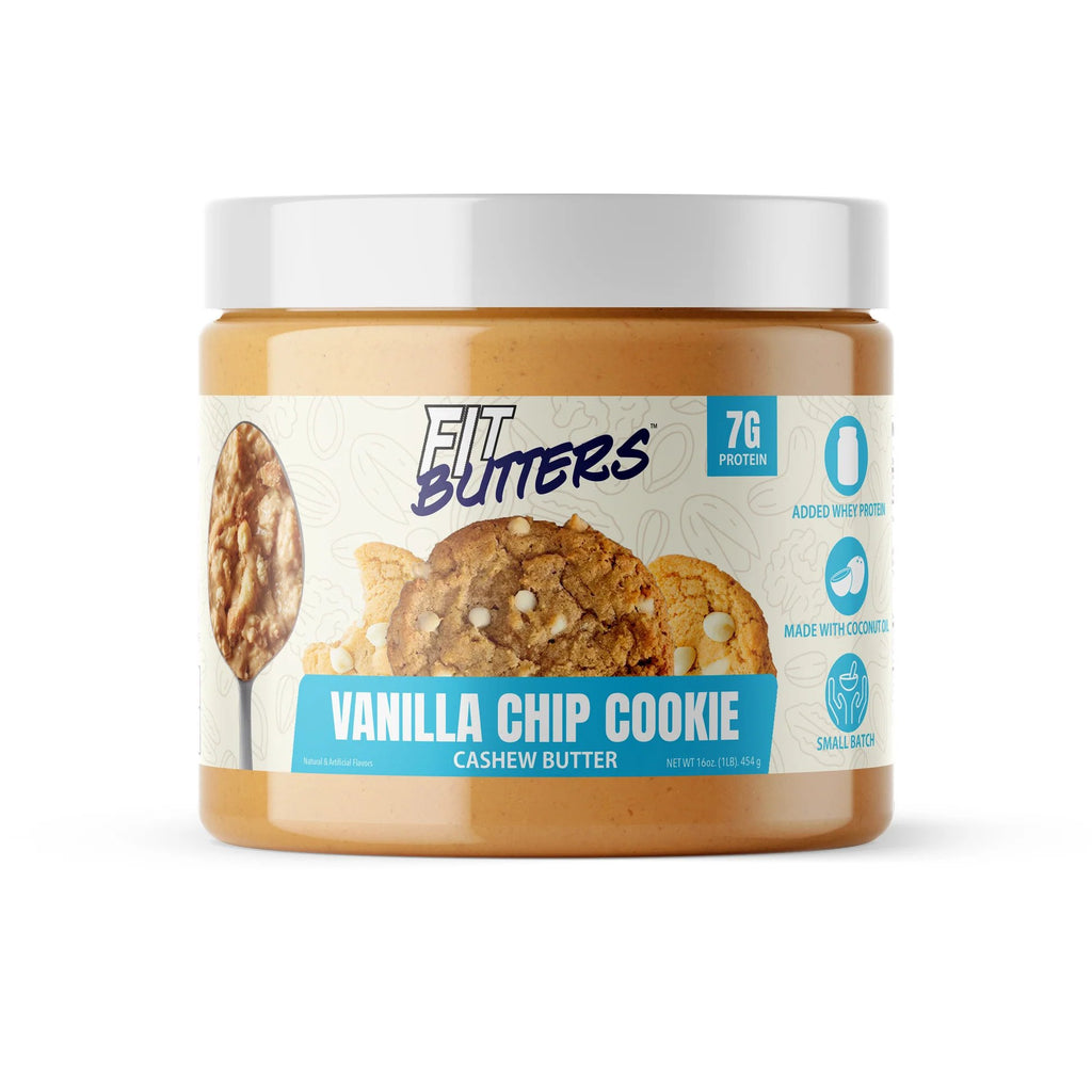 Fit Butters Vanilla Chip Cookie Cashew Butter