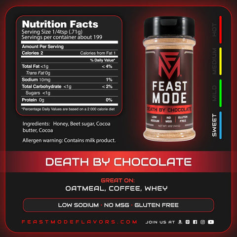 Feast Mode Seasoning - Death By Chocolate