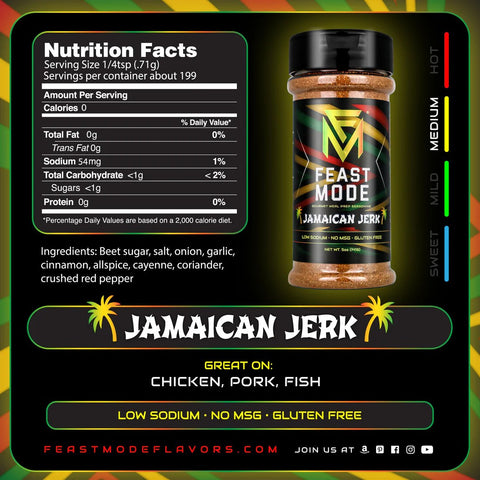 Feast Mode Seasoning - Jamaican Jerk