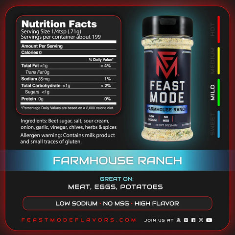 Feast Mode Seasoning - Farmhouse Ranch