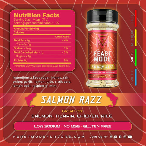 Feast Mode Seasoning - Salmon Razz