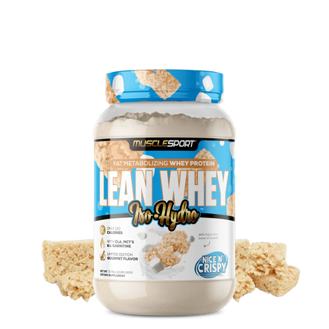 MuscleSport Lean Whey 2lb - Nice N' Crispy