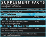 Inspired Nutraceuticals CR3 Creatine Nitrate+ 120 Capsules