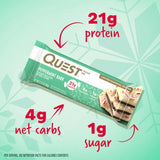 Quest Nutrition Protein Bar - Peppermint Bark