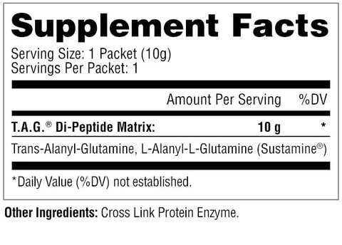 Metabolic Nutrition T.A.G. Glutamine Single Serving (Select Flavor)