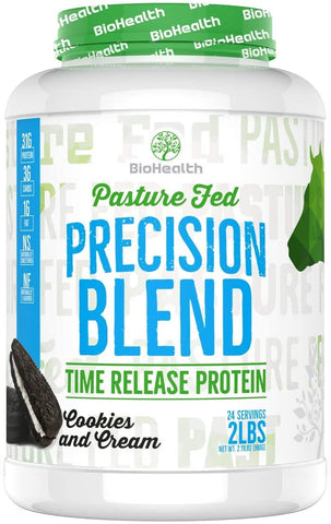 BioHealth Precision Blend - Time Release Protein Cookies & Cream