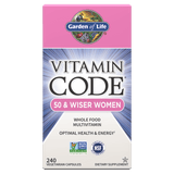 Garden Of Life Vitamin Code - Whole Food Vitamin For 50 & Wiser Women (Choose Size)
