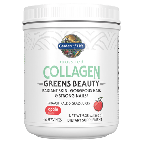 Garden of Life Collagen Greens Beauty Apple Flavor 14srv