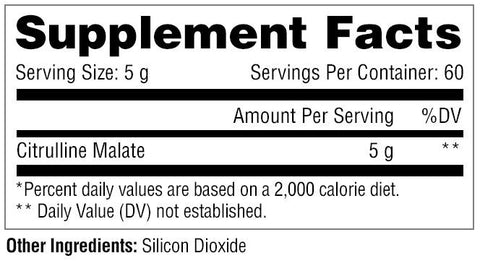 Metabolic Nutrition Citrulline Unflavored