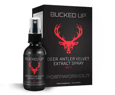 Bucked Up - Deer Antler Velvet Extract IGF1 Spray Men