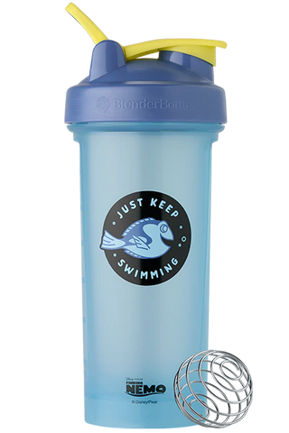 BlenderBottle 28oz "Just Keep Swimming" - Finding Nemo Shaker cup