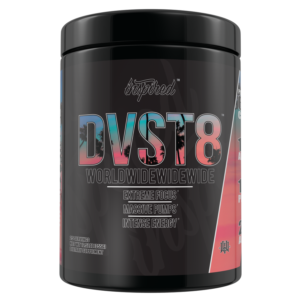 NEW DVST8 Worldwide PreWorkout (Select Flavor) CORE Sports Nutrition
