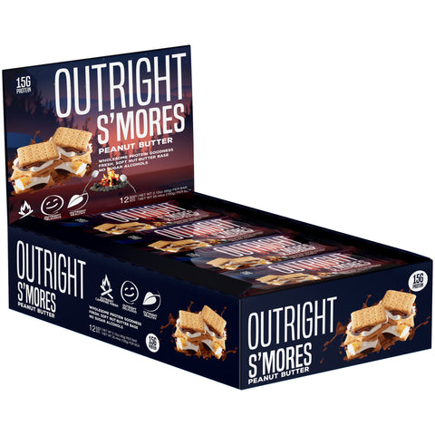 Outright Bar - S'mores Peanut Butter Real Food Protein Bar
