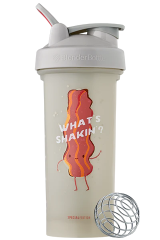 BlenderBottle 28oz "What's Shakin' Bacon" - Foodie Series Shaker cup