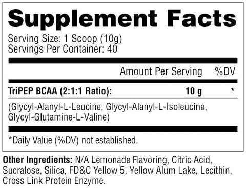 Metabolic Nutrition Tri-PEP BCAA (Select Flavor)