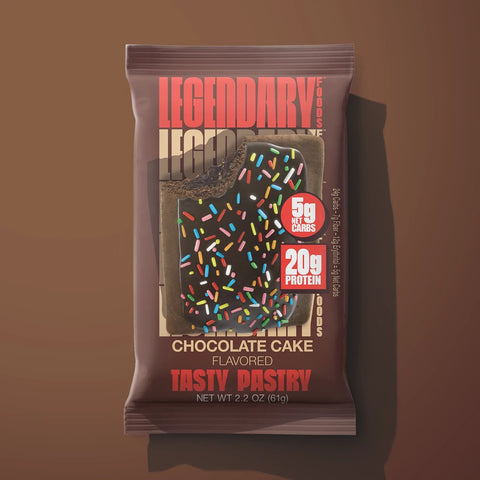 Legendary Foods Protein Tasty Pastry - Chocolate Cake Flavor