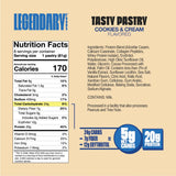 Legendary Foods Protein Tasty Pastry - Cookies & Cream Flavor