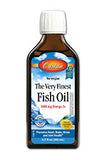 Carlson The Very Finest Fish Oil 500ml/200ml (Select Option)