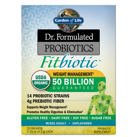 Dr. Formulated Probiotics Fitbiotic Powder 50 Billion CFU