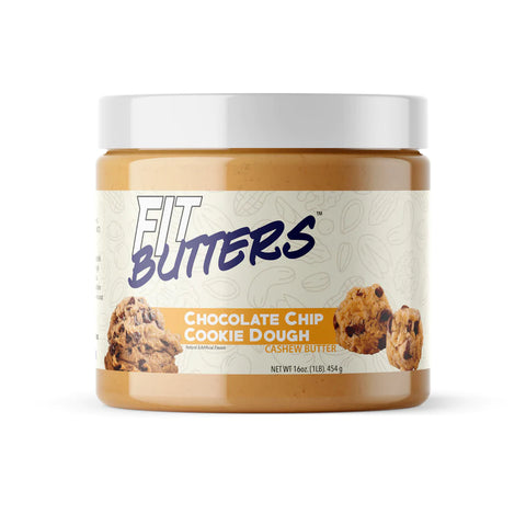 Fit Butters Chocolate Chip Cookie Dough Cashew Butter