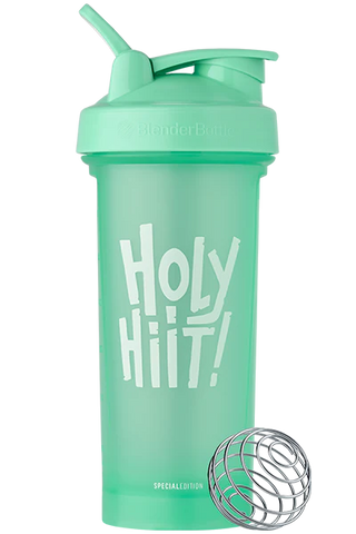 BlenderBottle 28oz "Holy Hiit!" - Gym Humor Series Shaker cup