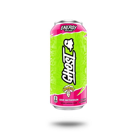 Ghost Energy Drink RTD  Warheads Sour Watermelon