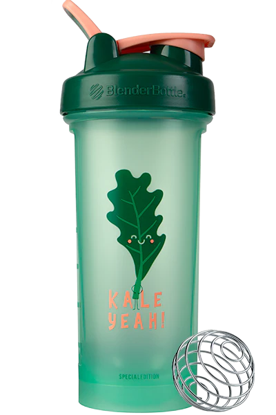 BlenderBottle 28oz "Kale Yeah" - Foodie Series Shaker cup