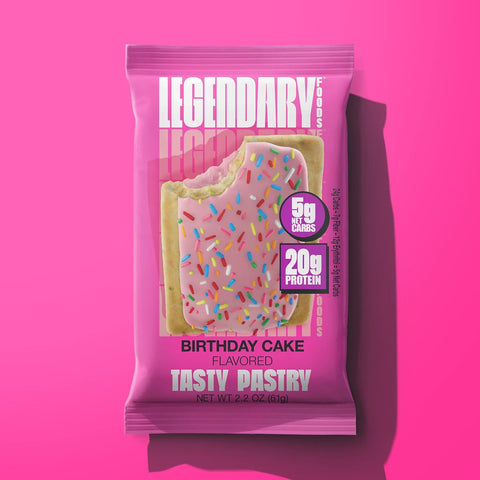 Legendary Foods Protein Tasty Pastry - Birthday Cake Flavor