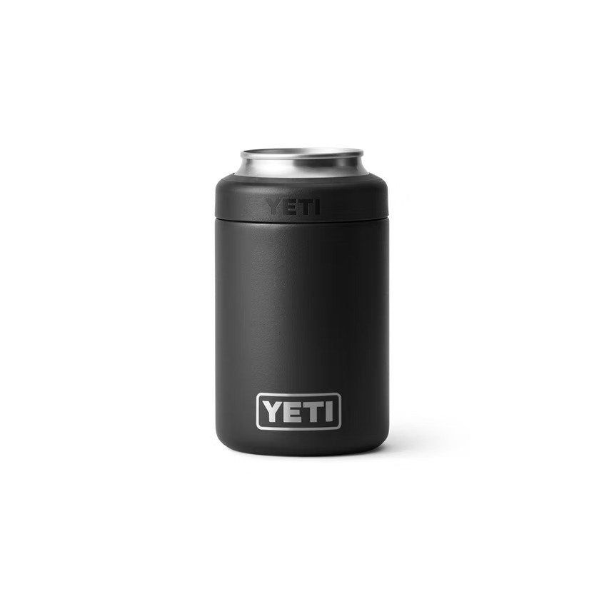 YETI Rambler Colster Stainless Steel Black Bottle/Can Holder at
