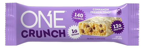 OhYeah ONE Bar CRUNCH Cinnamon French Toast