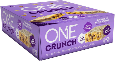 OhYeah ONE Bar CRUNCH Cinnamon French Toast