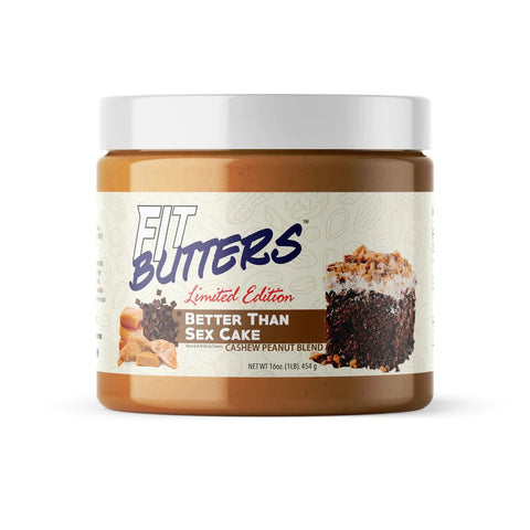 Fit Butters Better Than Sex Cake Cashew Peanut Butter *LIMITED EDITION*