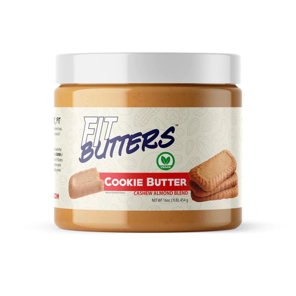 Fit Butters Cookie Butter Cashew Almond Butter (Vegan)