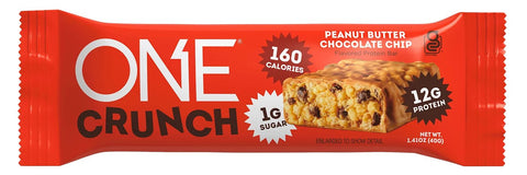 OhYeah ONE Bar CRUNCH Chocolate Chip-Peanut Butter