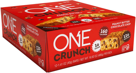 OhYeah ONE Bar CRUNCH Chocolate Chip-Peanut Butter