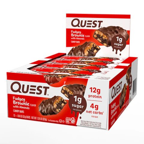 Quest Nutrition Fudgey Brownie Candy Bar