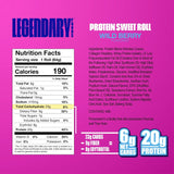 Legendary Foods Protein Sweet Roll - Wild Berry Flavor