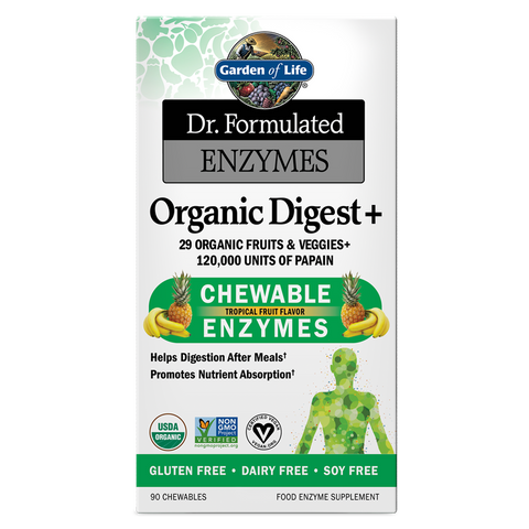 Dr. Formulated Enzymes Organic Digest+ Chewables