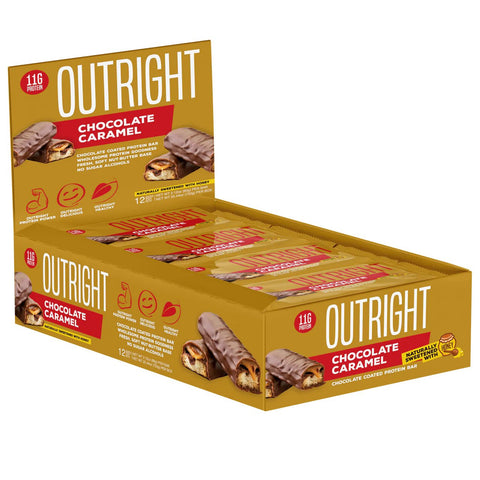 Outright Bar - Chocolate Caramel Real Food Protein Bar