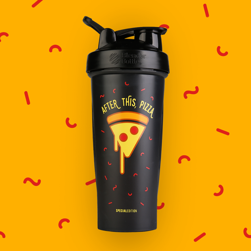 BlenderBottle 28oz "Pizza" SPECIAL EDITION Shaker cup
