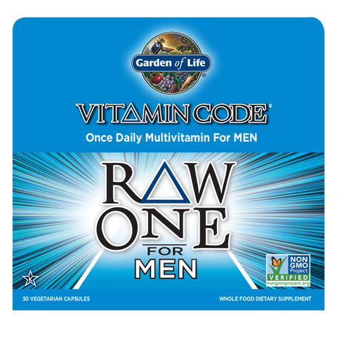 Garden Of Life Vitamin Code Raw One For Men 75 Day Supply