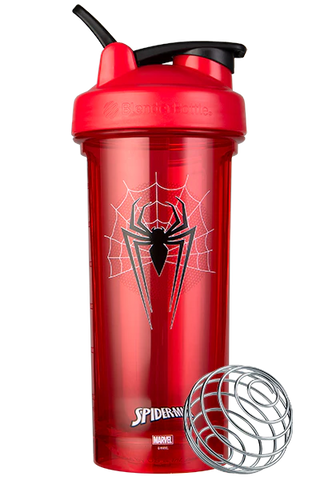 BlenderBottle Pro 28oz Spiderman  -  Marvel Shaker cup