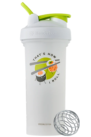 BlenderBottle 28oz "That's How I Roll" - Foodie Series Shaker cup