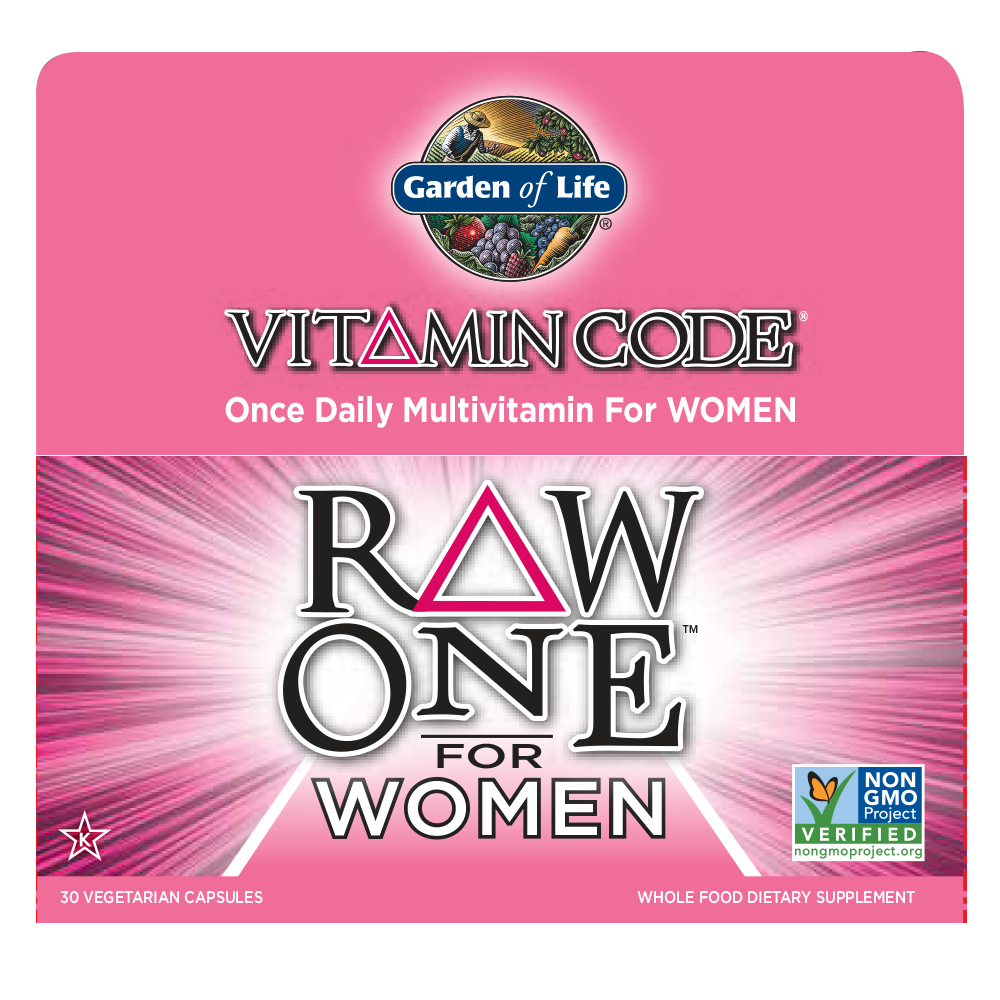 Garden Of Life Vitamin Code Raw One For Women 75 Day Supply