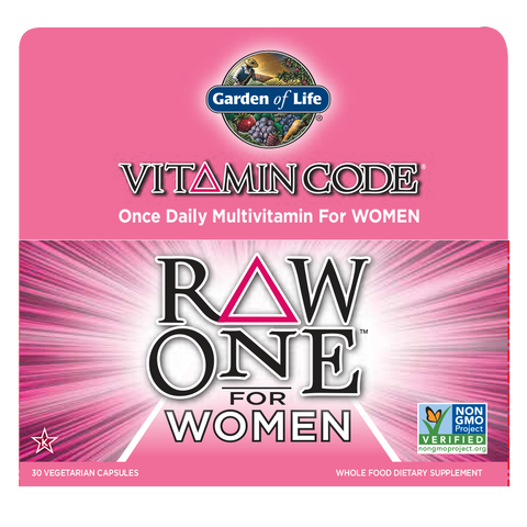Garden Of Life Vitamin Code Raw One For Women 75 Day Supply
